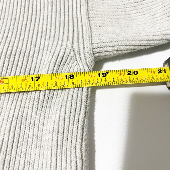 Free People Gray Long Knit Duster Cardigan Xs - Picture 4 of 6